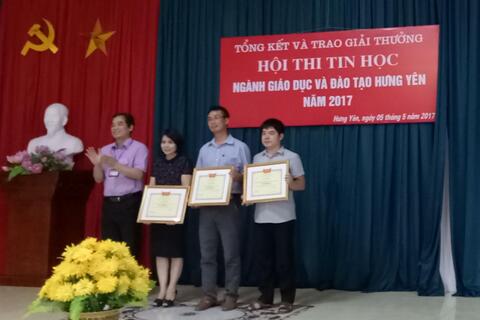 Tổng kết hội thi tin học ngành giáo dục và đào tạo Hưng Yên năm 2017